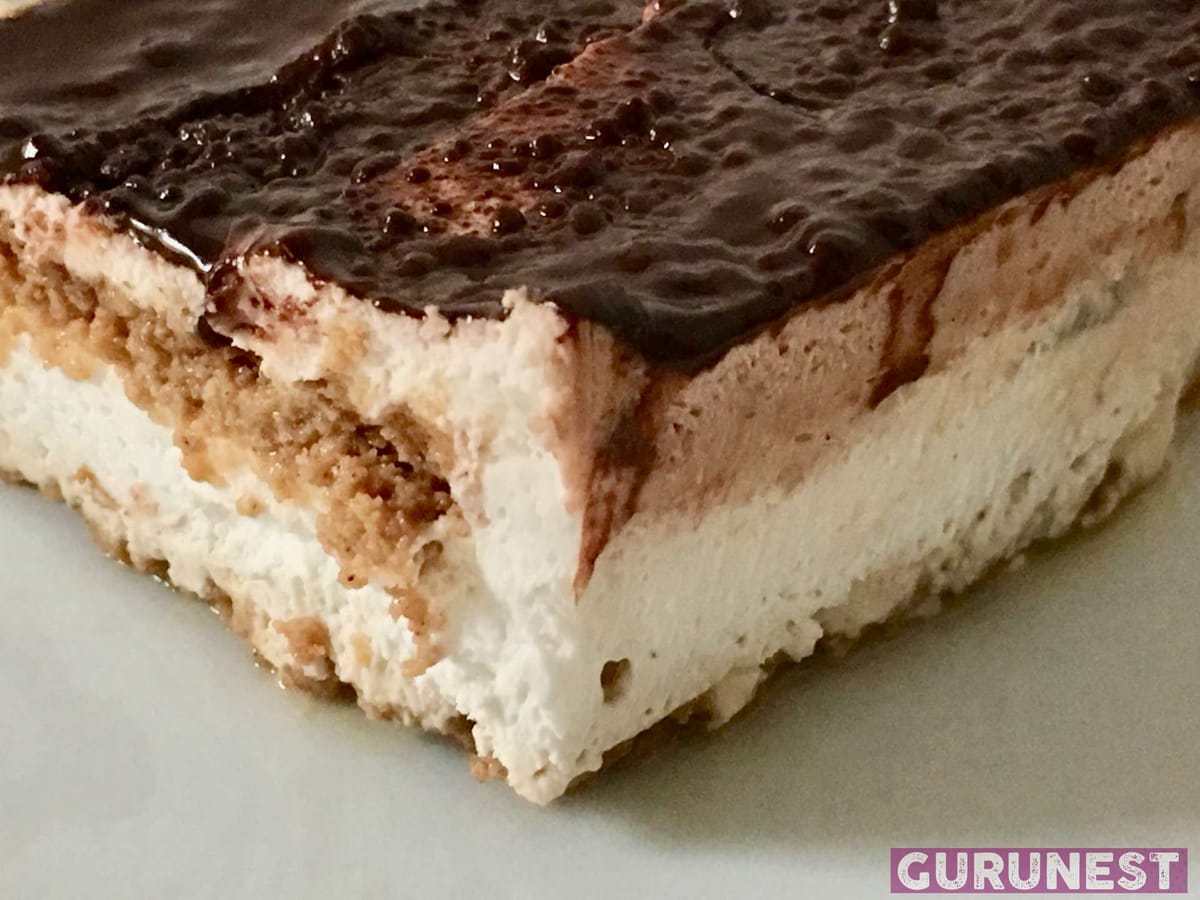 Tiramisu vegan à la gurunest