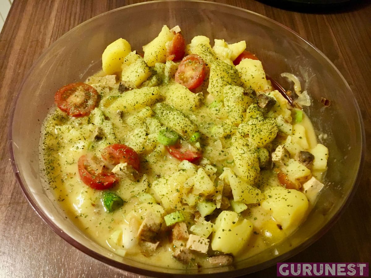 Kartoffelsalat vegan à la gurunest
