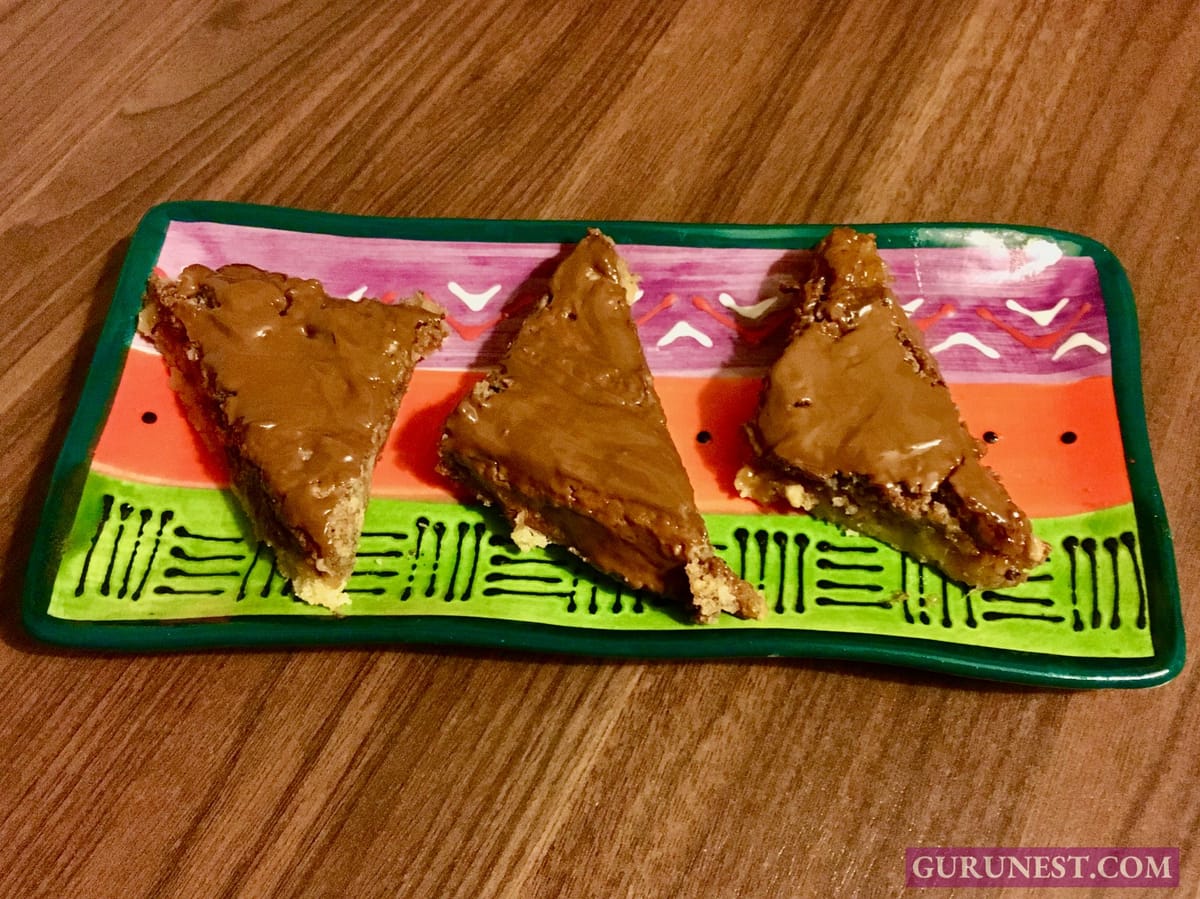 Nussecken vegan à la gurunest