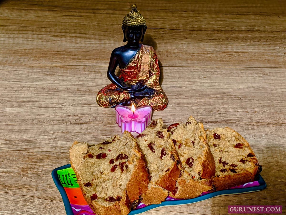 Rosinenbrot vegan à la gurunest