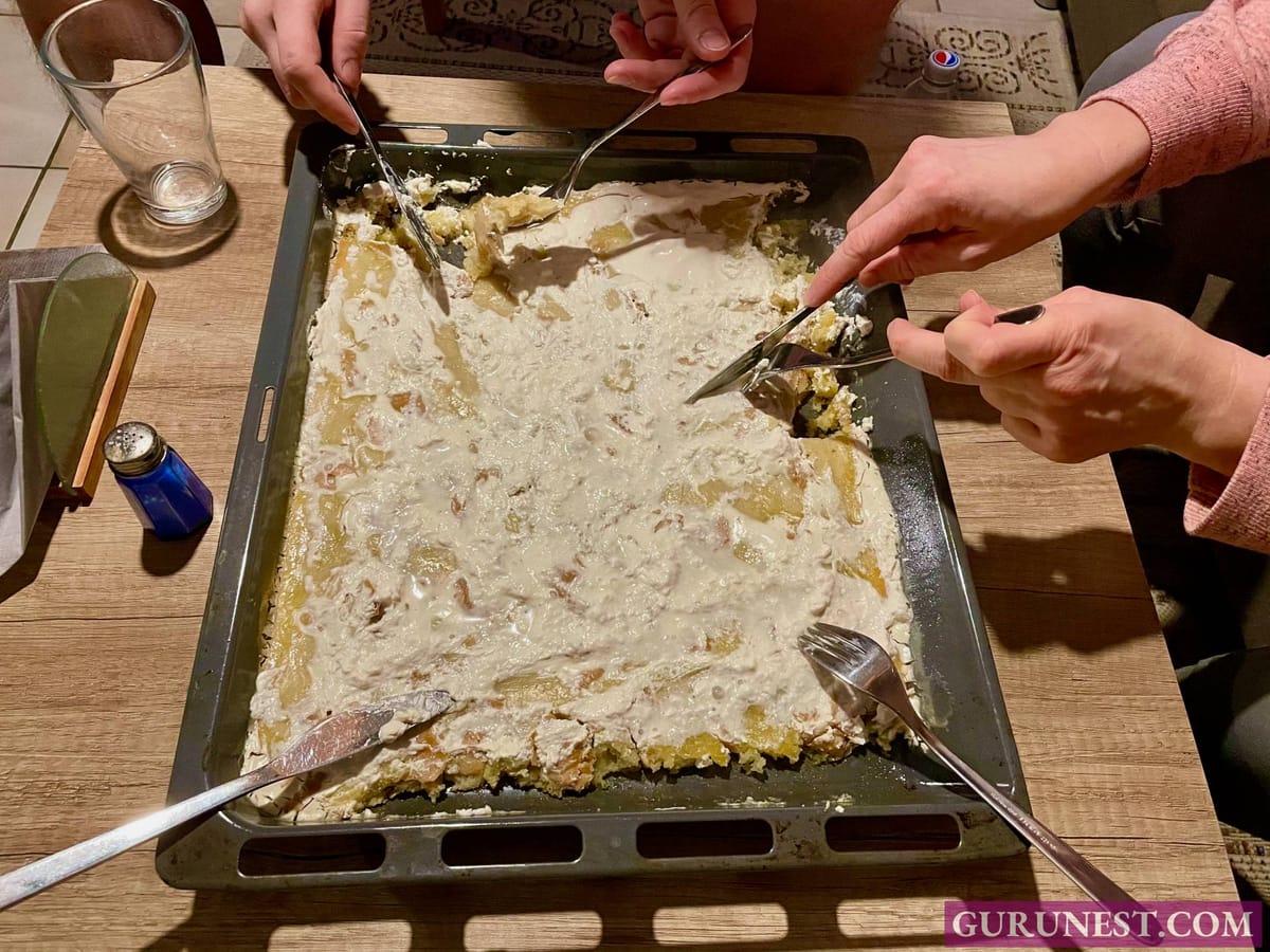 Bosnische Kozaračka Kvrguša vegan à la gurunest