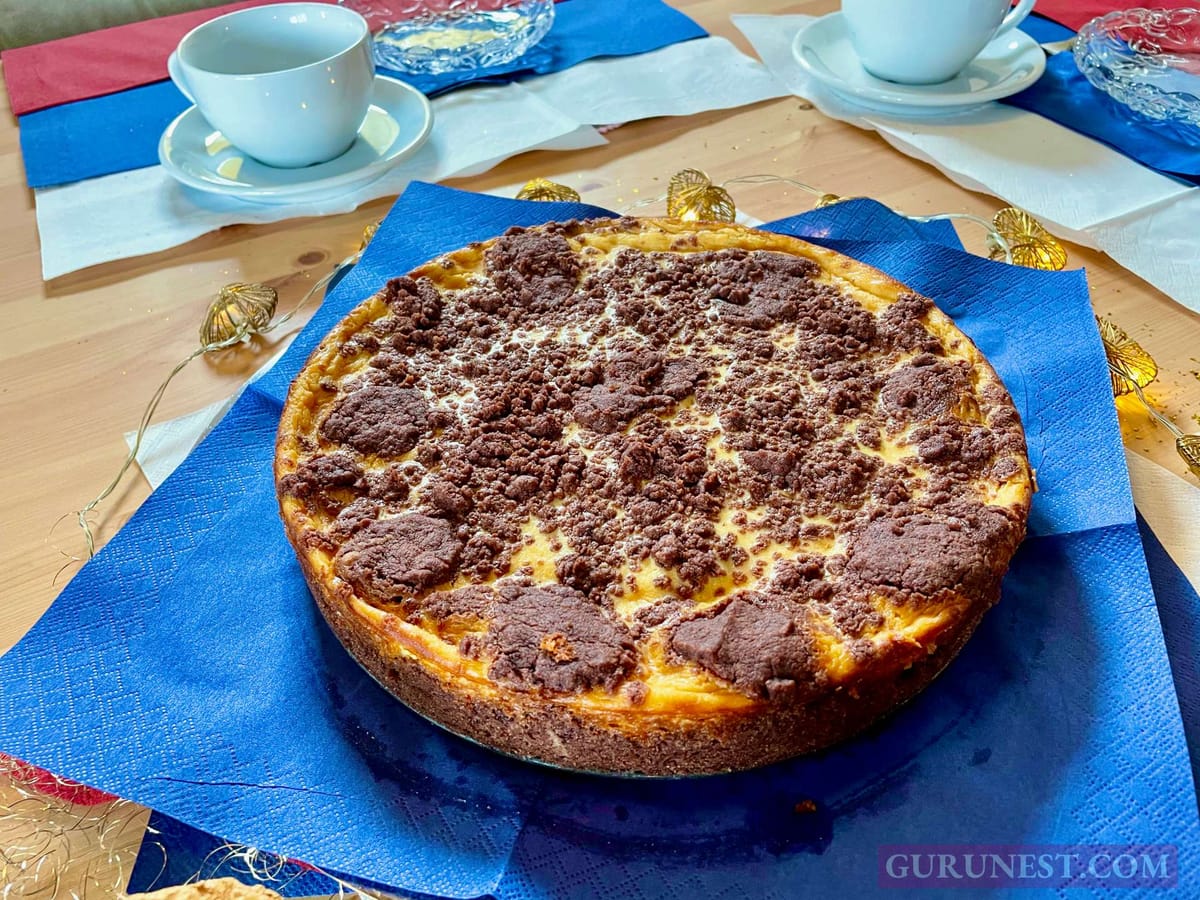 Russischer Zupfkuchen vegan à la gurunest