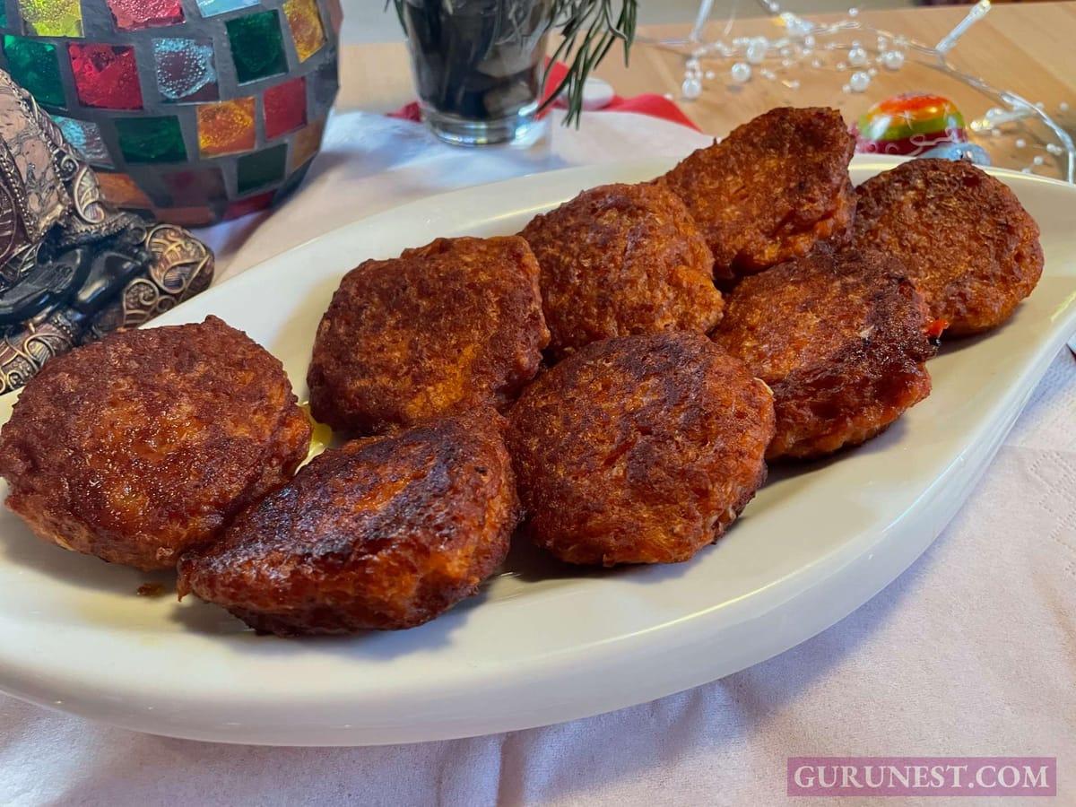Dänische Frikadellen vegan à la gurunest