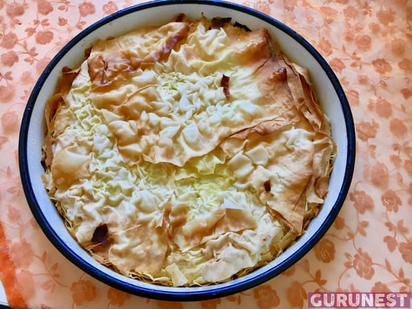 Pita mit Zucchini und Kartoffeln vegan à la gurunest