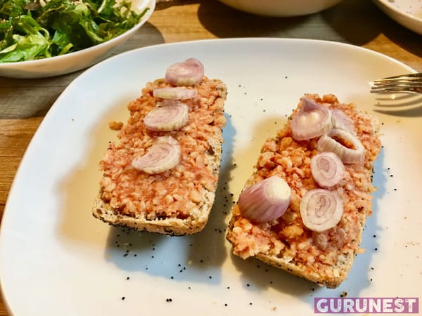 Mett vegan à la gurunest