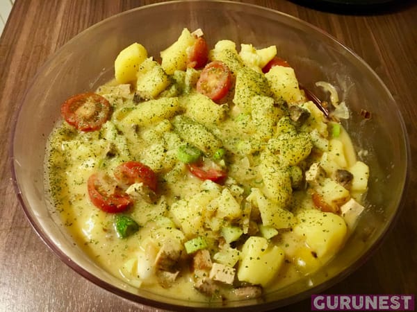 Kartoffelsalat vegan à la gurunest