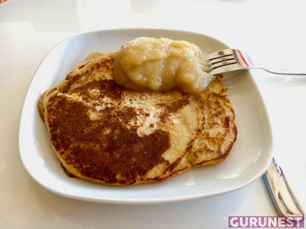 Dinkel-Pfannkuchen vegan à la gurunest
