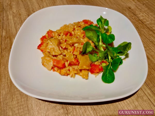 Holländisches Risottovleisch vegan à la gurunest