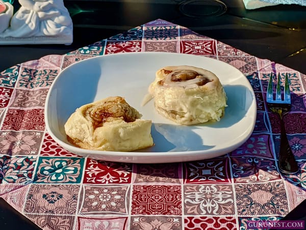 Zimtschnecken vegan à la gurunest