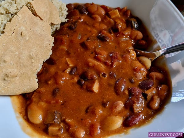Bohnen für Freunde von Bud Spencer vegan à la gurunest