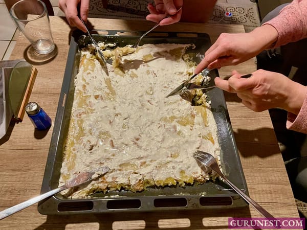 Bosnische Kozaračka Kvrguša vegan à la gurunest