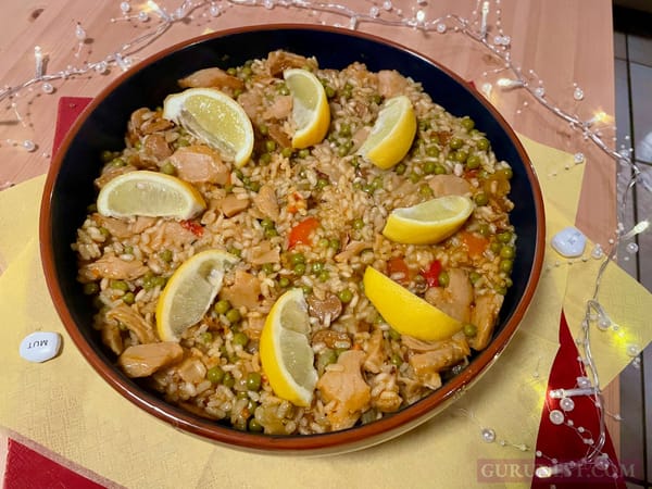 Paella vegan à la Gurunest